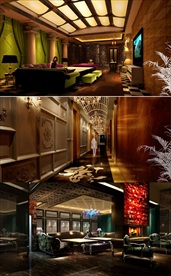 娱乐场所施工图含CAD图