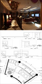 娱乐场所施工图含CAD结构图