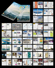 公司期刊杂志word设计模板