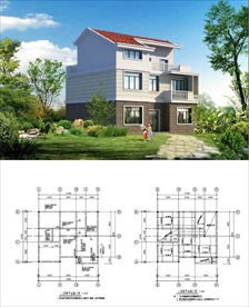 建筑施工图含CAD结构图