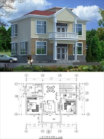 建筑施工图含CAD结构图