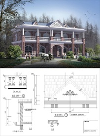 建筑施工图含CAD结构图