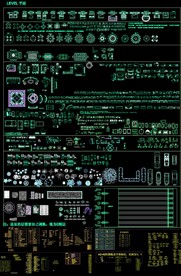 CAD家具平面素材