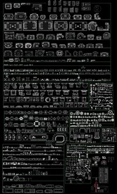 常用室内CAD图块