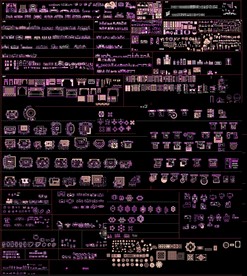 室内装饰CAD图库
