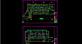 酒店装饰图CAD结构图