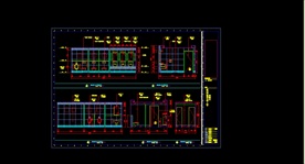 酒店装饰图CAD结构图