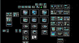 酒店装饰图CAD结构图