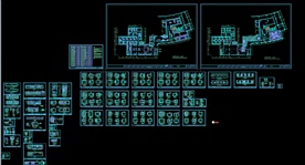 酒店装饰图CAD结构图