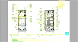 酒店装饰图CAD结构图