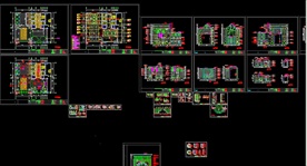 酒店装饰图CAD结构图