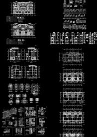 别墅设计施工图纸