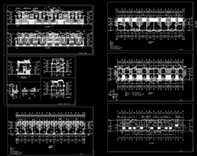 别墅建筑cad图纸