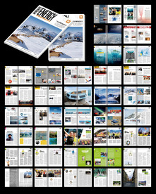 企业图书杂志word设计模板