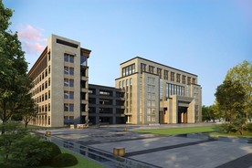 办公楼渲染场景