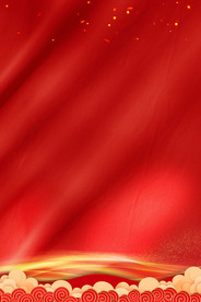 红色背景