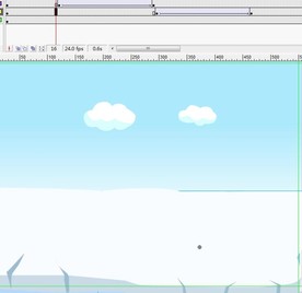 北极海面的冰块消融5秒