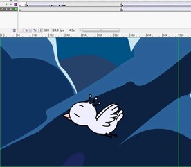 小鸟冻得从树上掉下来5秒