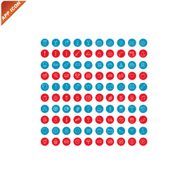 食物线条APP图标