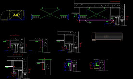 天花空调CAD大样图