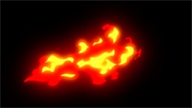 AE动态燃烧火焰模板