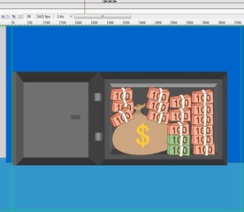 保险箱夹万关闭4秒