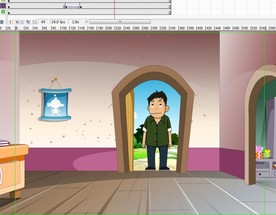 房门打开后没睡醒的人2秒