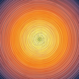 质感炫彩圆形扭曲背景