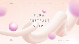 炫彩商业海报背景板