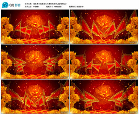 戏曲战旗花木兰穆桂英 舞台视频