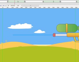 水枪喷水动画6秒