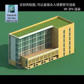 多层建筑 景观 小区 地产 楼