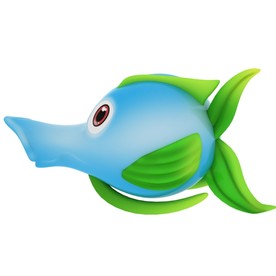 翡翠鱼3D模型