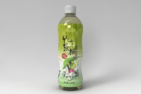 500ml竹蔗茅根饮料3D模型