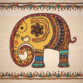 大象AI矢量图图片