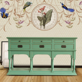 PSD复古家具主图模版下载