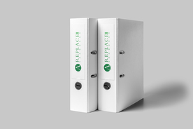 档案收纳文件夹样机