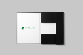 黑色文件夹样机