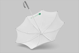 广告伞样机