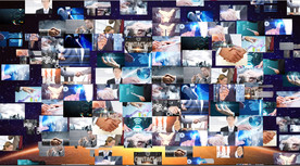 图片汇聚宣传片片头AE模板