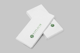 白色长纸盒样机