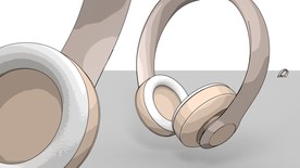 耳机 耳麦 建模 3D