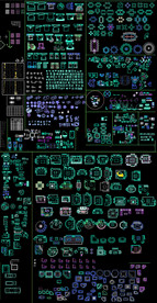CAD室内装饰图块