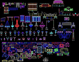 家装常用CAD图块