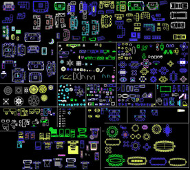 室内平面CAD素材
