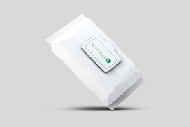 塑料包装袋纸巾样机