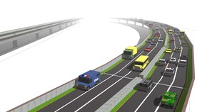 标准化六车道高架桥高速公路大桥