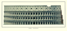欧洲欧式古典建筑手绘建筑装饰画