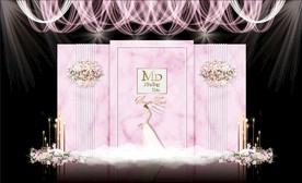 粉色大理石婚礼