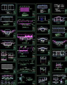 古典建筑设计结构大样图